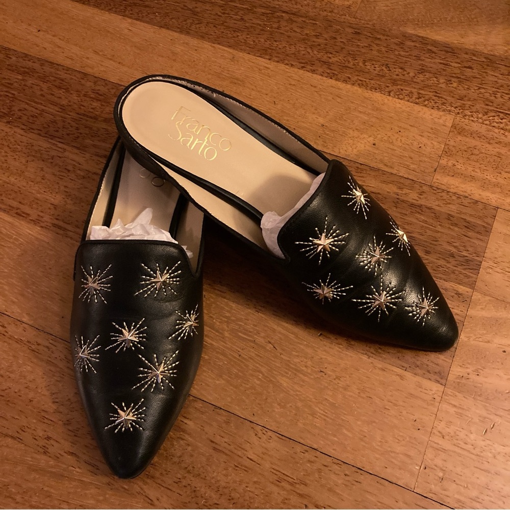 Franco Sarto flat mules